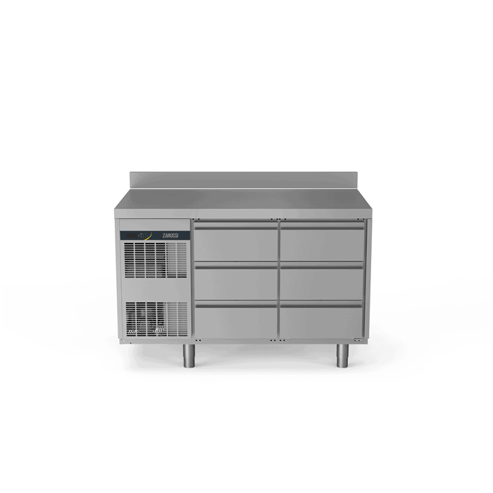 Zanussi Kølebord 290L med 6 Skuffer - Effektiv Kvalitet