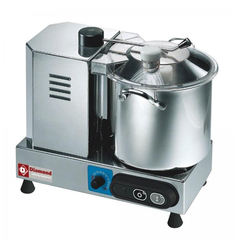 Professionel Grønsagshakker og Foodprocessor 6L fra Diamond