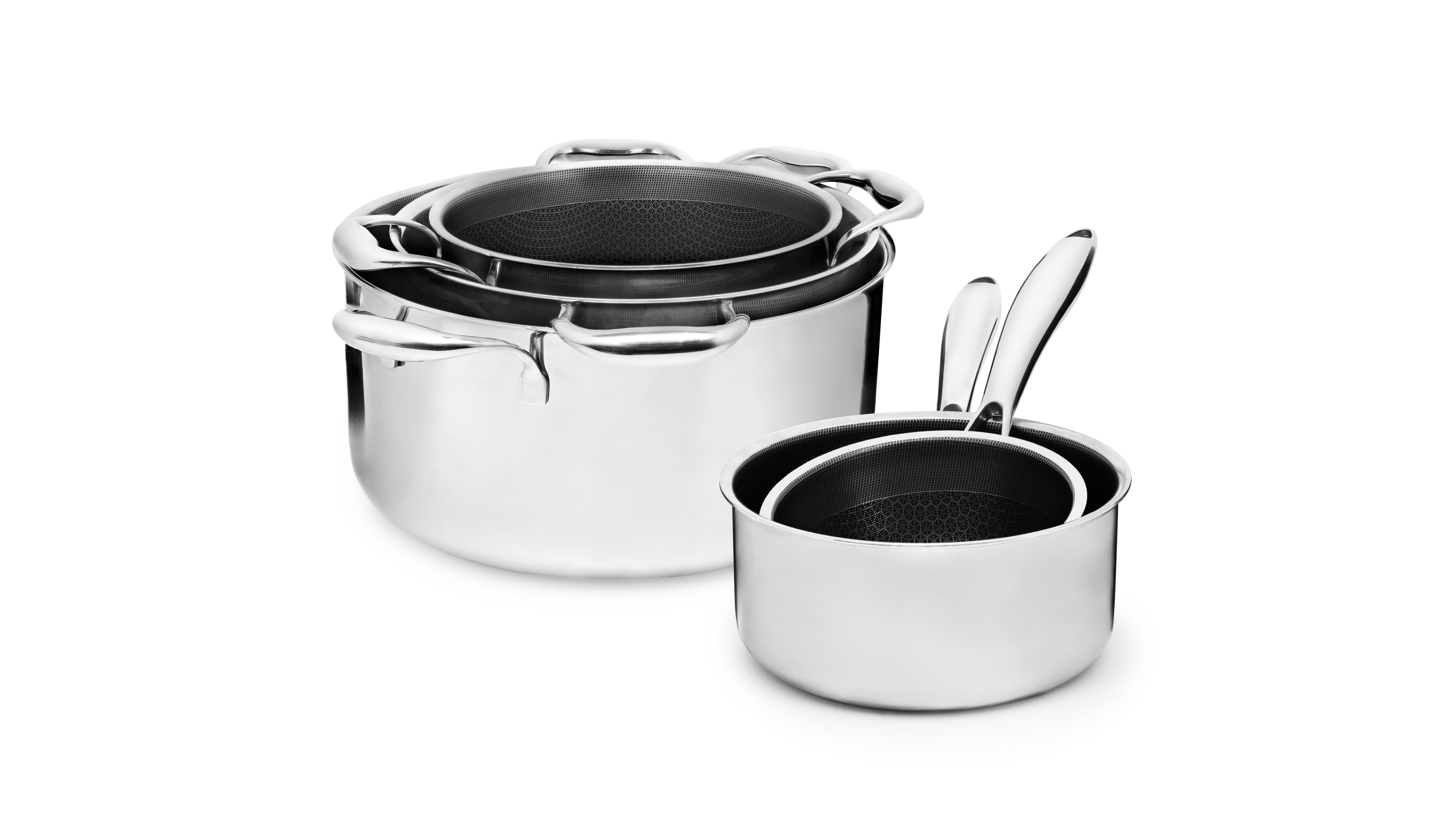 Grydesæt   5 Dele fra Onyx Cookware - Cooking Pot Sets