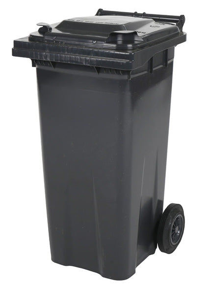 2 Hjul   Stor Affaldsbeholder   Model Mgb 120 G   Grå fra Saro