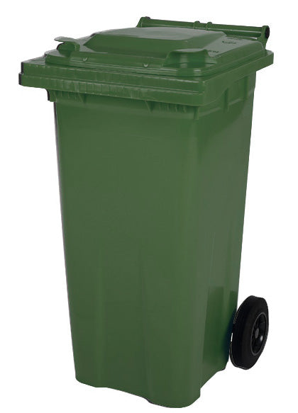 2 Hjul   Stor Affaldsbeholder   Model Mgb 120 Gr   Grøn fra Saro