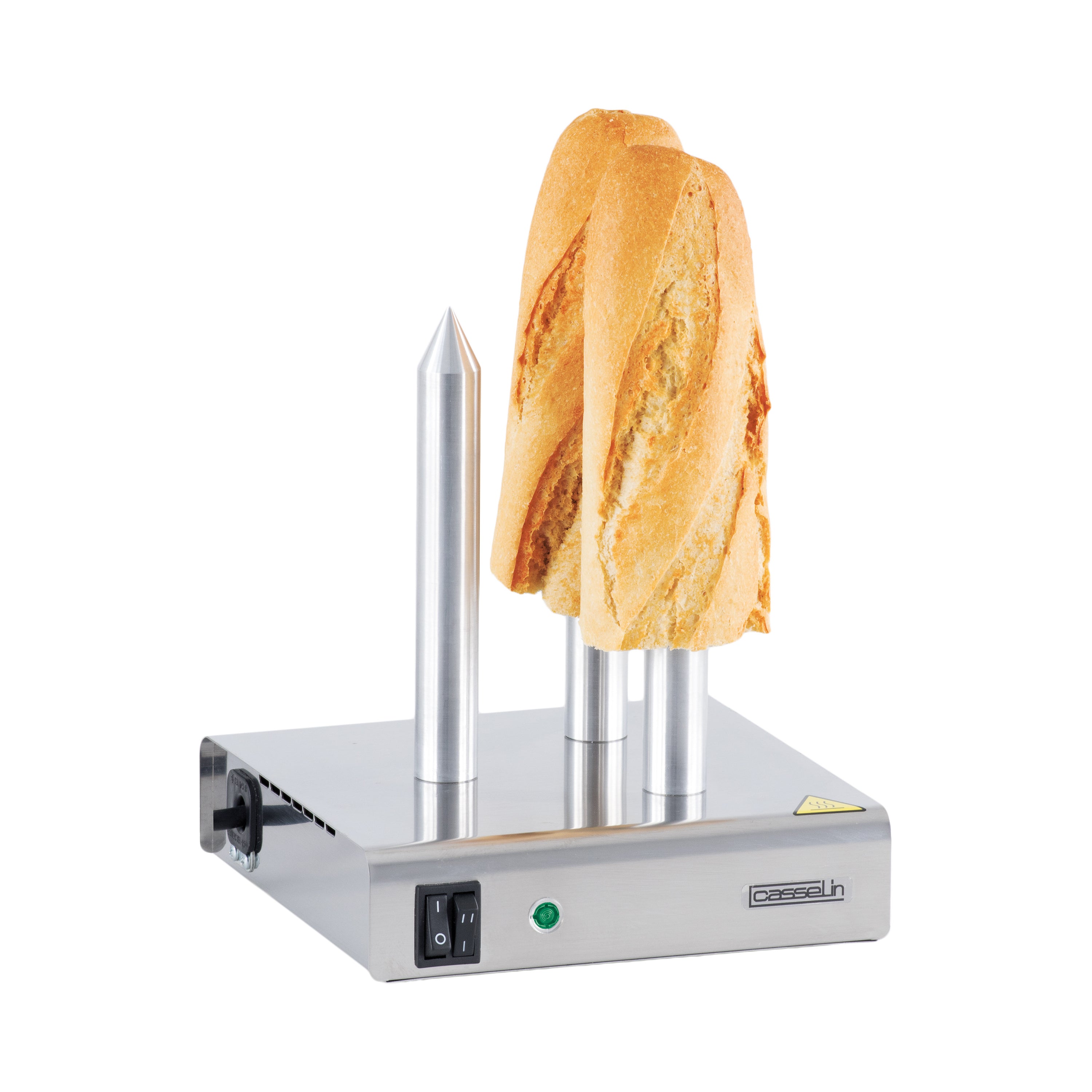 Fransk Hotdog Brødrister Med 3 Spyd fra Casselin