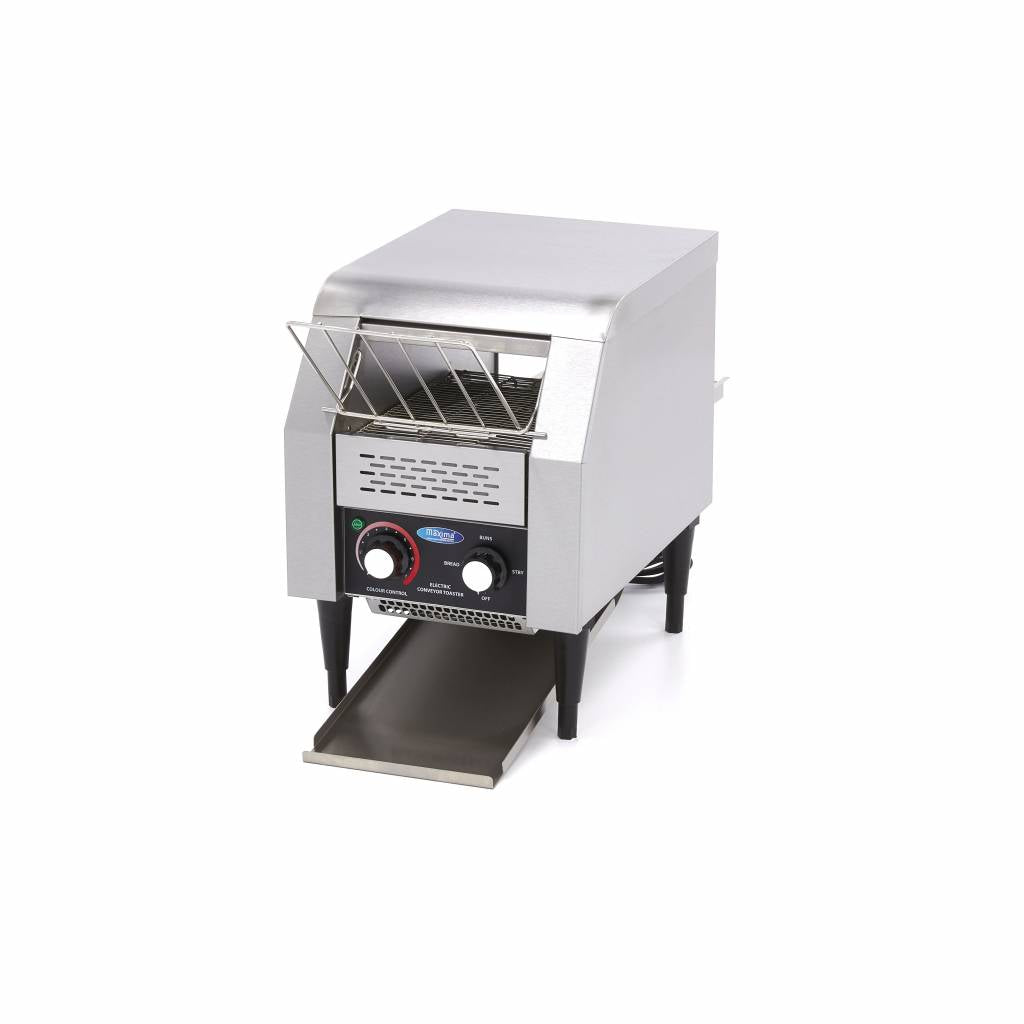 Brødrister   Conveyortoaster   150 Skiver T   Justerbar Hastighed   Inkl. Krummebakke fra Maxima
