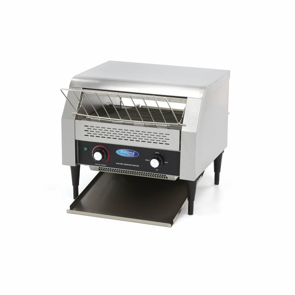 Brødrister   Conveyortoaster   450 Skiver T   Justerbar Hastighed   Inkl Krummebakke fra Maxima