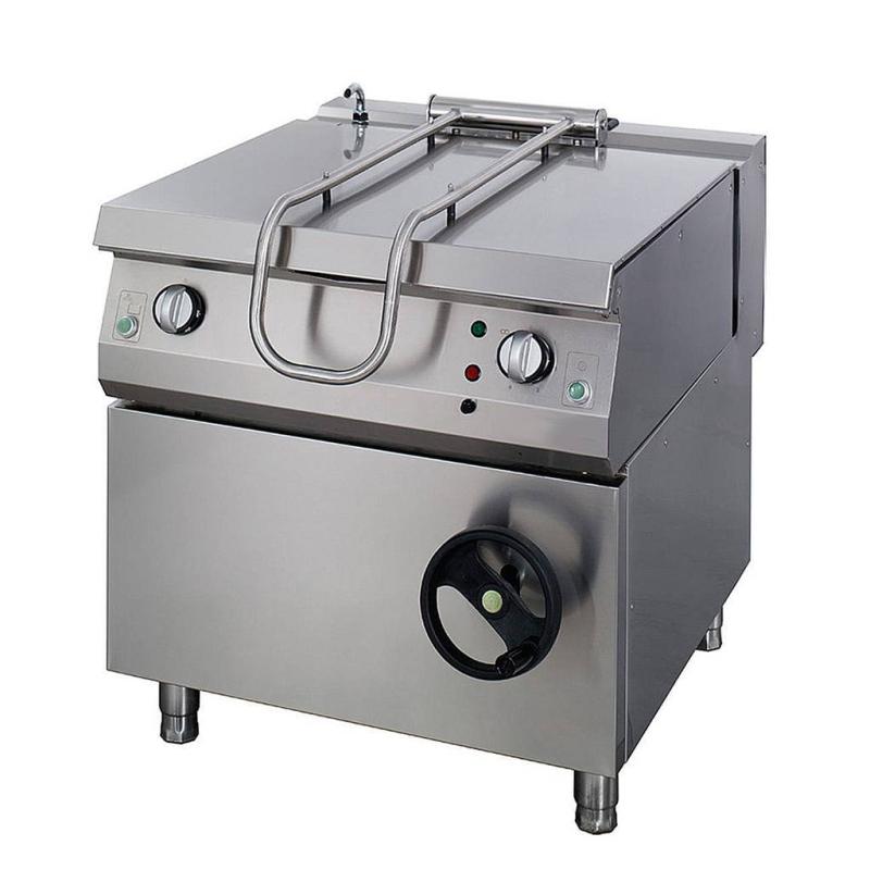 Heavy Duty Bratt Pan   50l   Dobbelt Enhed   70cm Dyb   Elektrisk fra Maxima