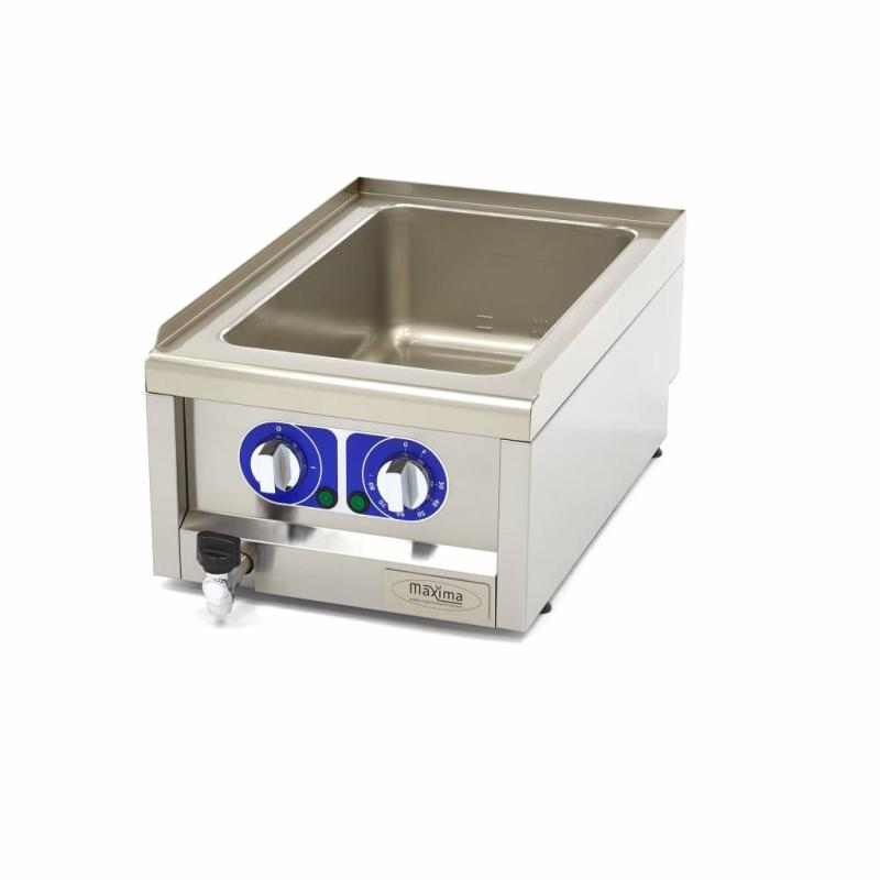 Bain Marie   Enkelt Enhed   60cm   Med Afløbshane   Elektrisk fra Maxima