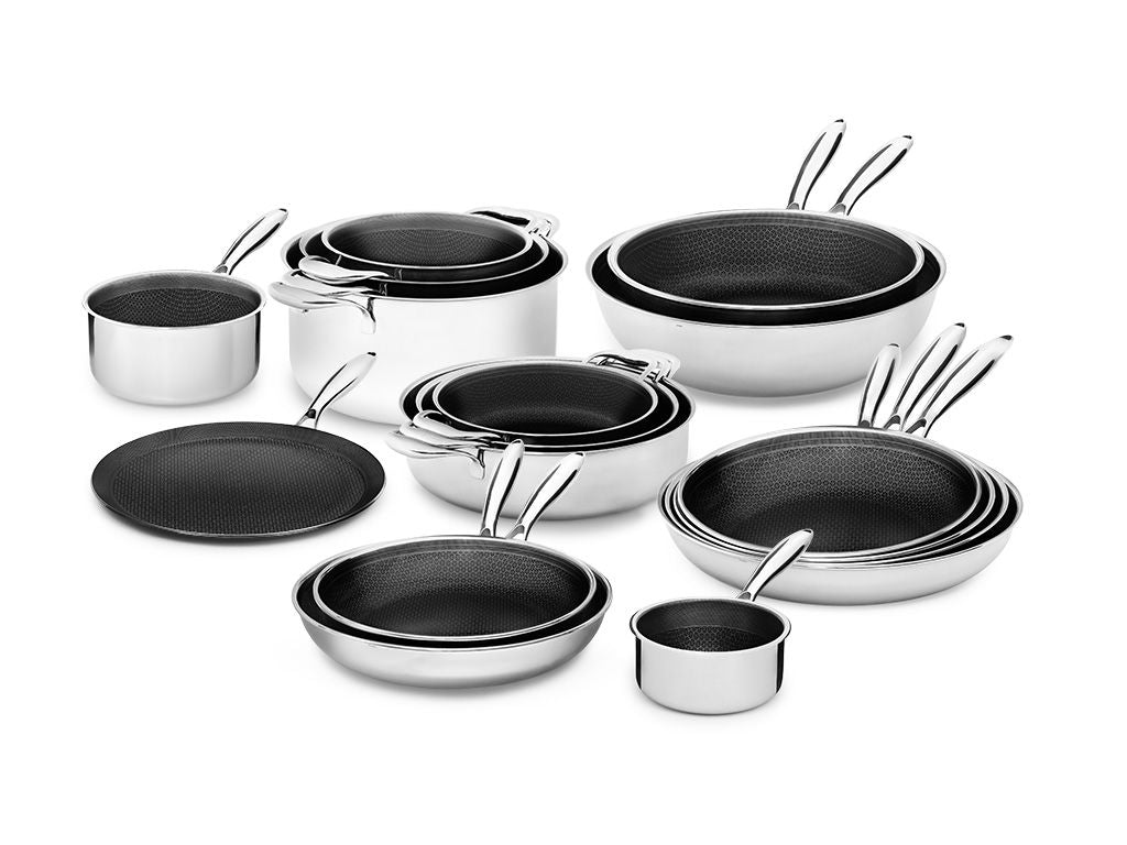 17 Pcs Cookware Set fra Onyx Cookware - Cookware Sets