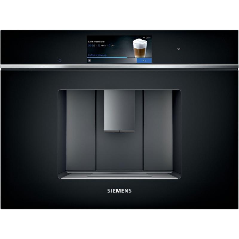 Ct718l1b0 Iq700 Helautomatisk Indbygget Espressomaskine, Sort fra Siemens