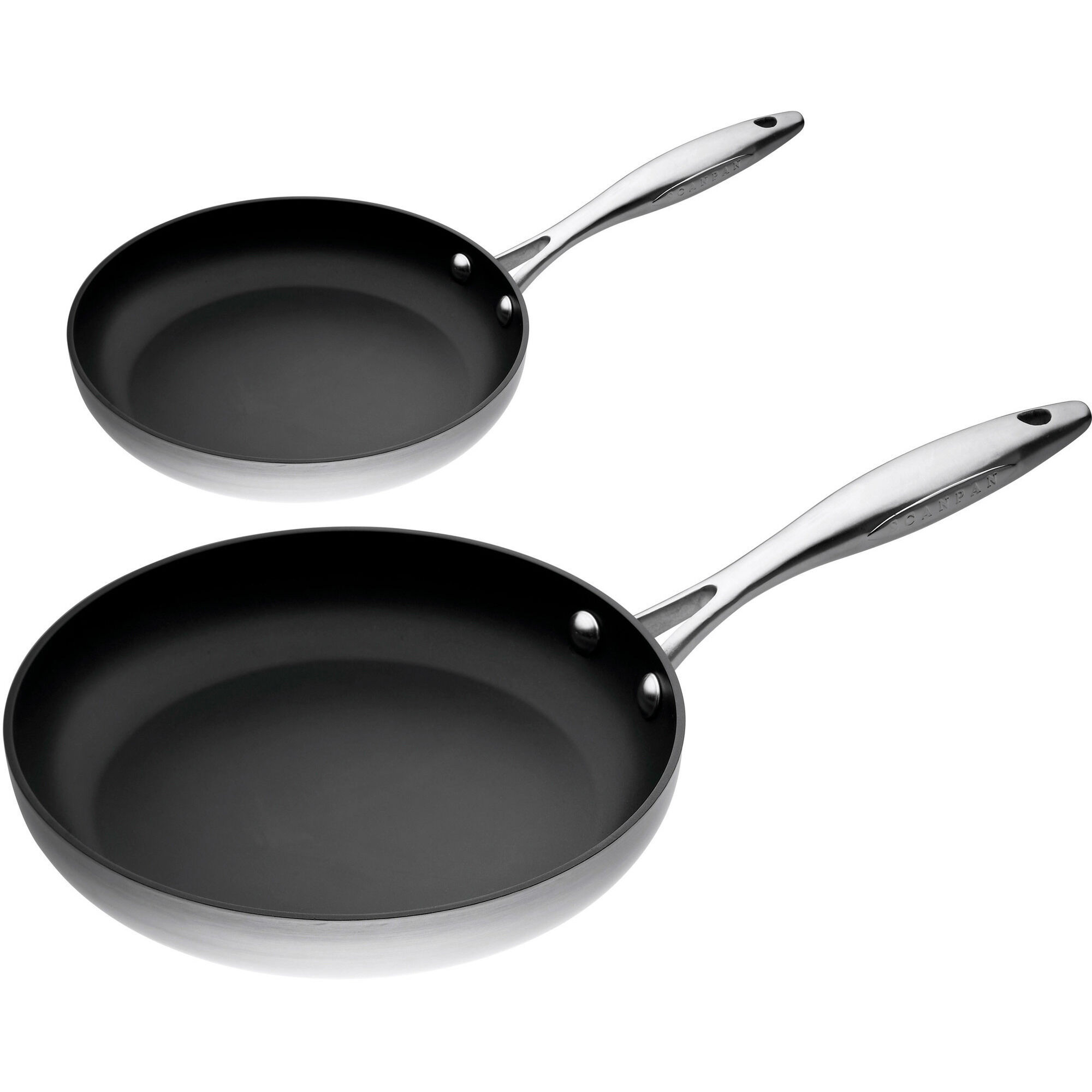 Ctx Stegepandesæt 28 Cm + 20 Cm fra Scanpan