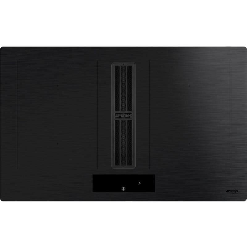 Hobd382mb2 Induktionskogeplade Med Integreret Emhætte, Mat Sort fra Smeg