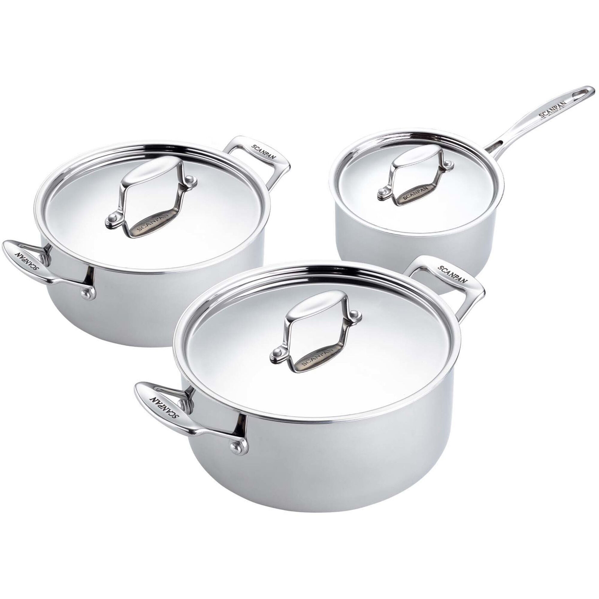 Fusion 5 Grydesæt 3 Dele fra Scanpan
