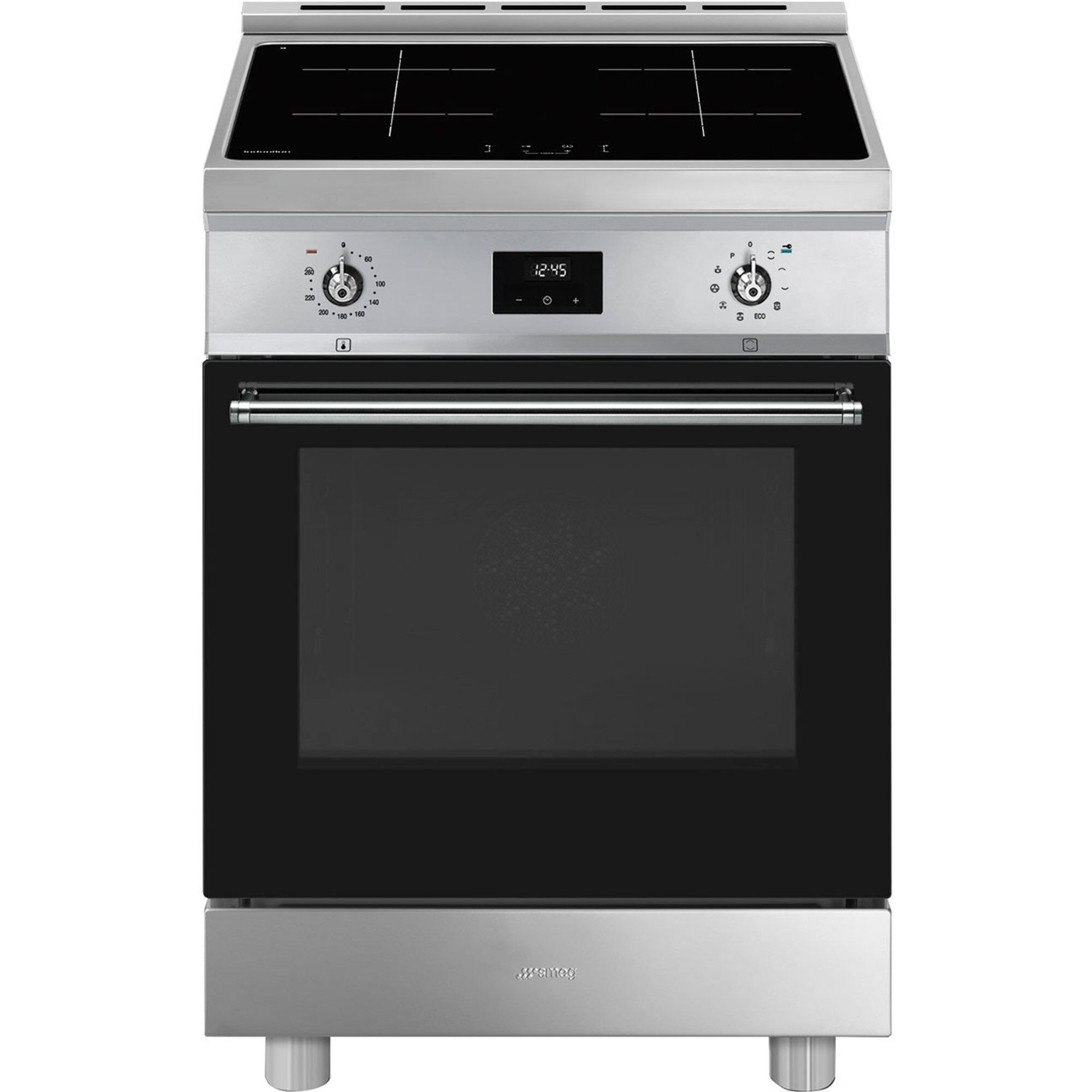 C6ipxt2 Classic Induktionskomfur 60 Cm, Rustfrit Stål fra Smeg