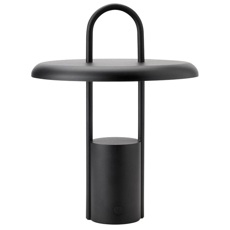 Pier Portable Led Lampe 33,5 Cm, Black fra Stelton