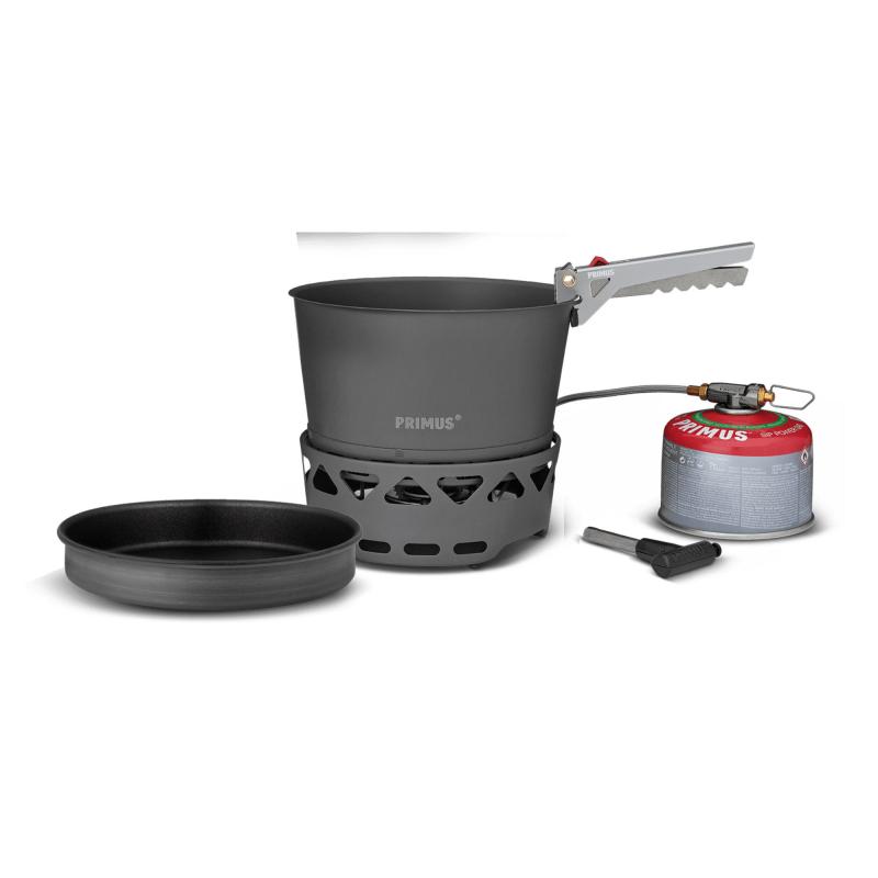 Primetech Stove Set Stormkøkken Med Gryde (2,3 L) Og Stegepande fra Primus