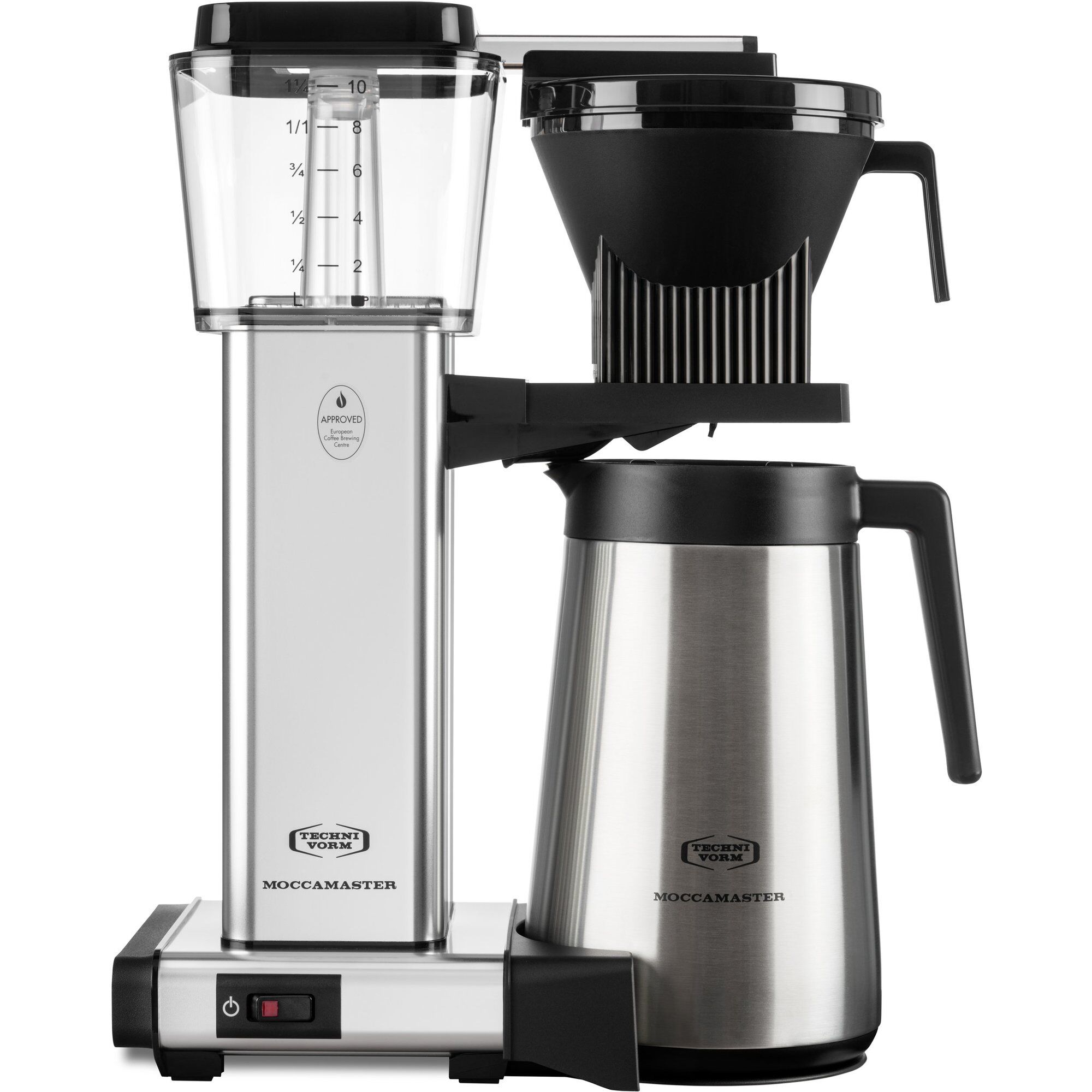Automatic Thermo Kaffebrygger 1,25 Liter Polished Silver fra Moccamaster