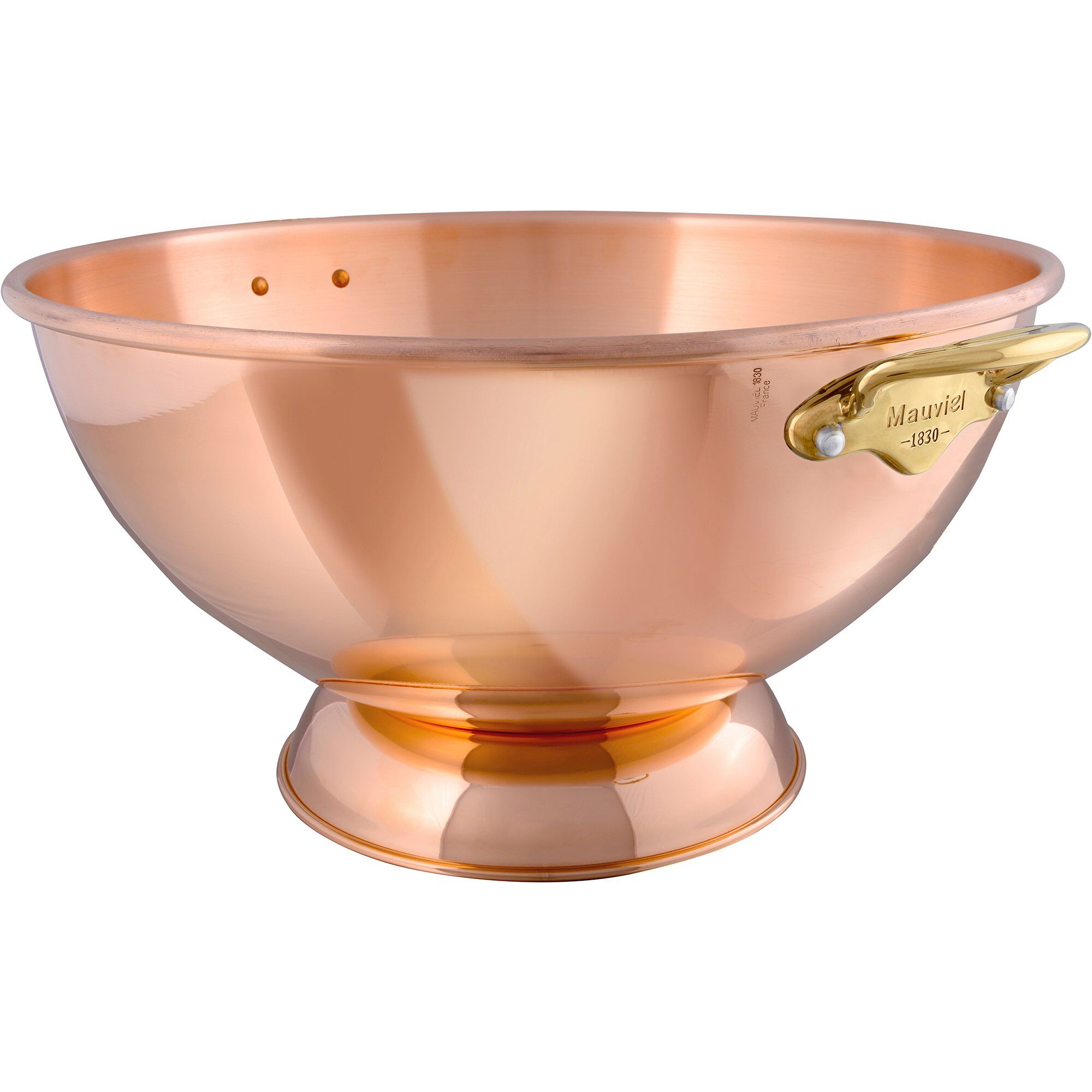 Champagnebowle I Kobber fra Mauviel