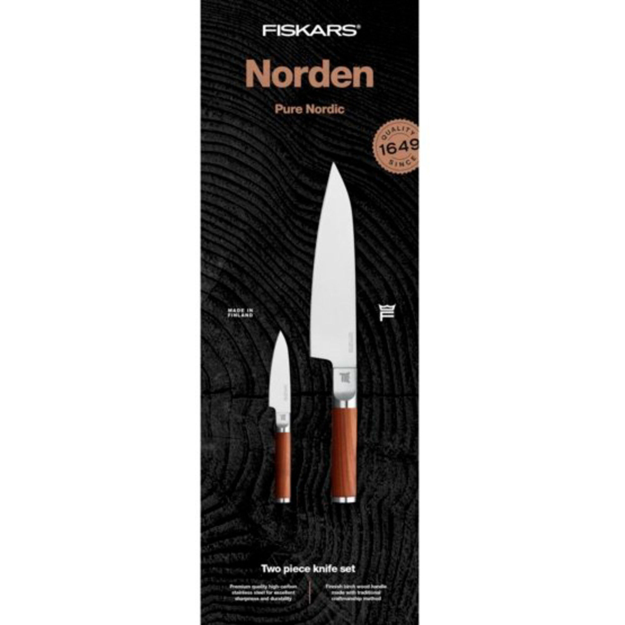 Norden Knivsæt 2 Dele fra Fiskars