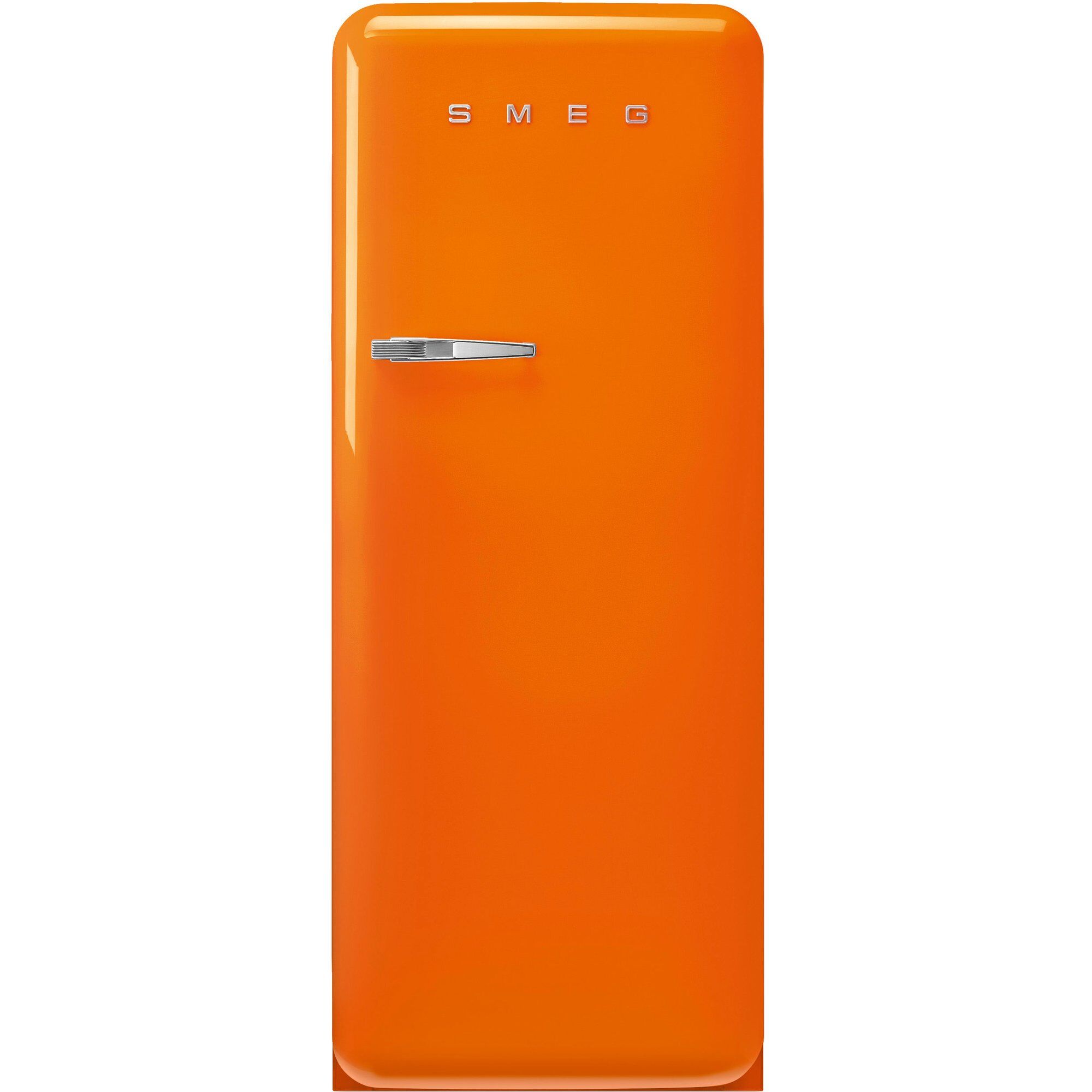 Fab28ror6 Køleskab Med Fryser 153 Cm Højrehængt Orange fra Smeg