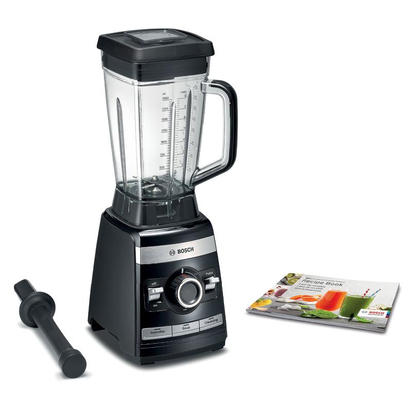 Mmbh4p3b Højhastighedsblender, 1600 W, Sort fra Bosch
