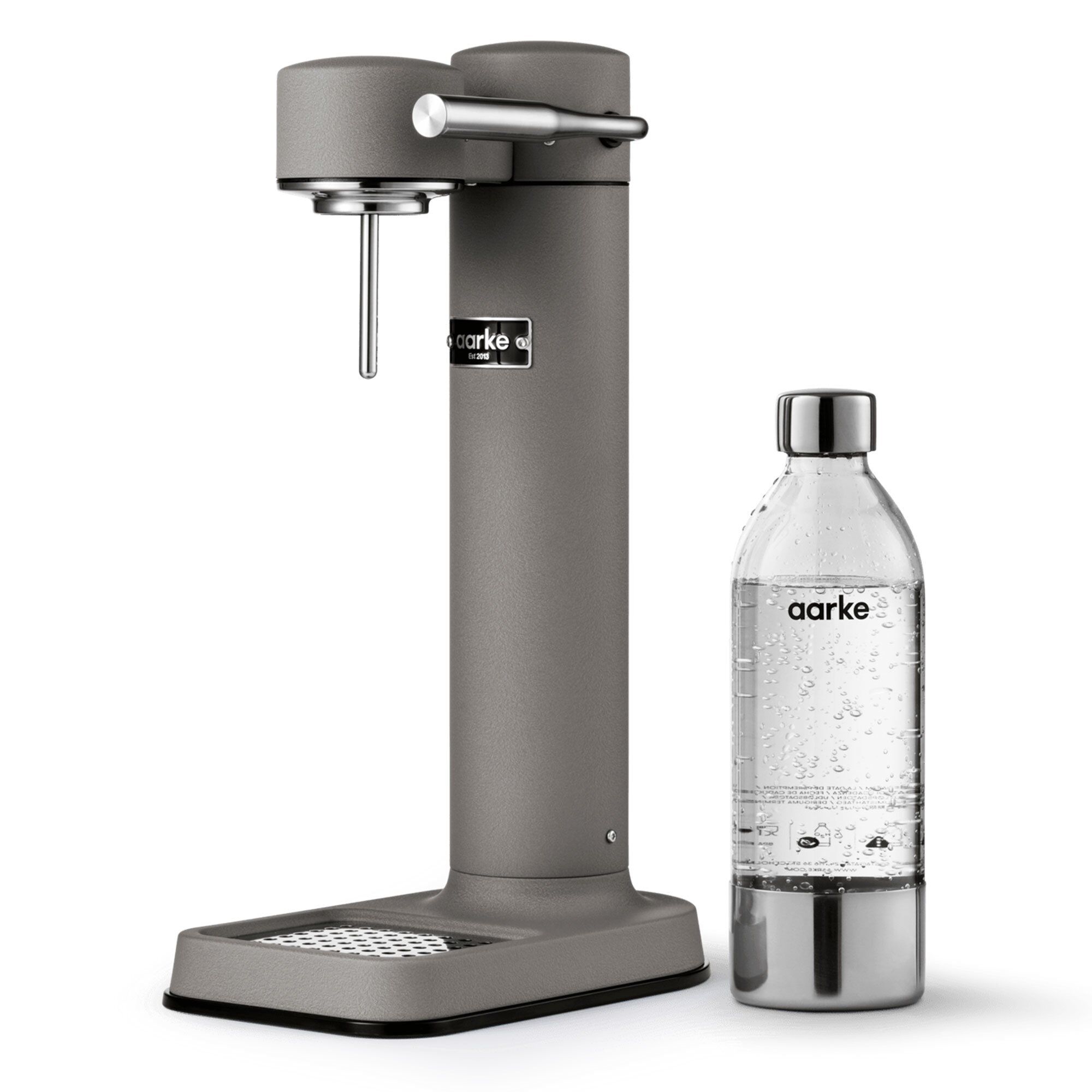 Carbonator 3 Kulsyremaskine, Matte Grey fra Aarke