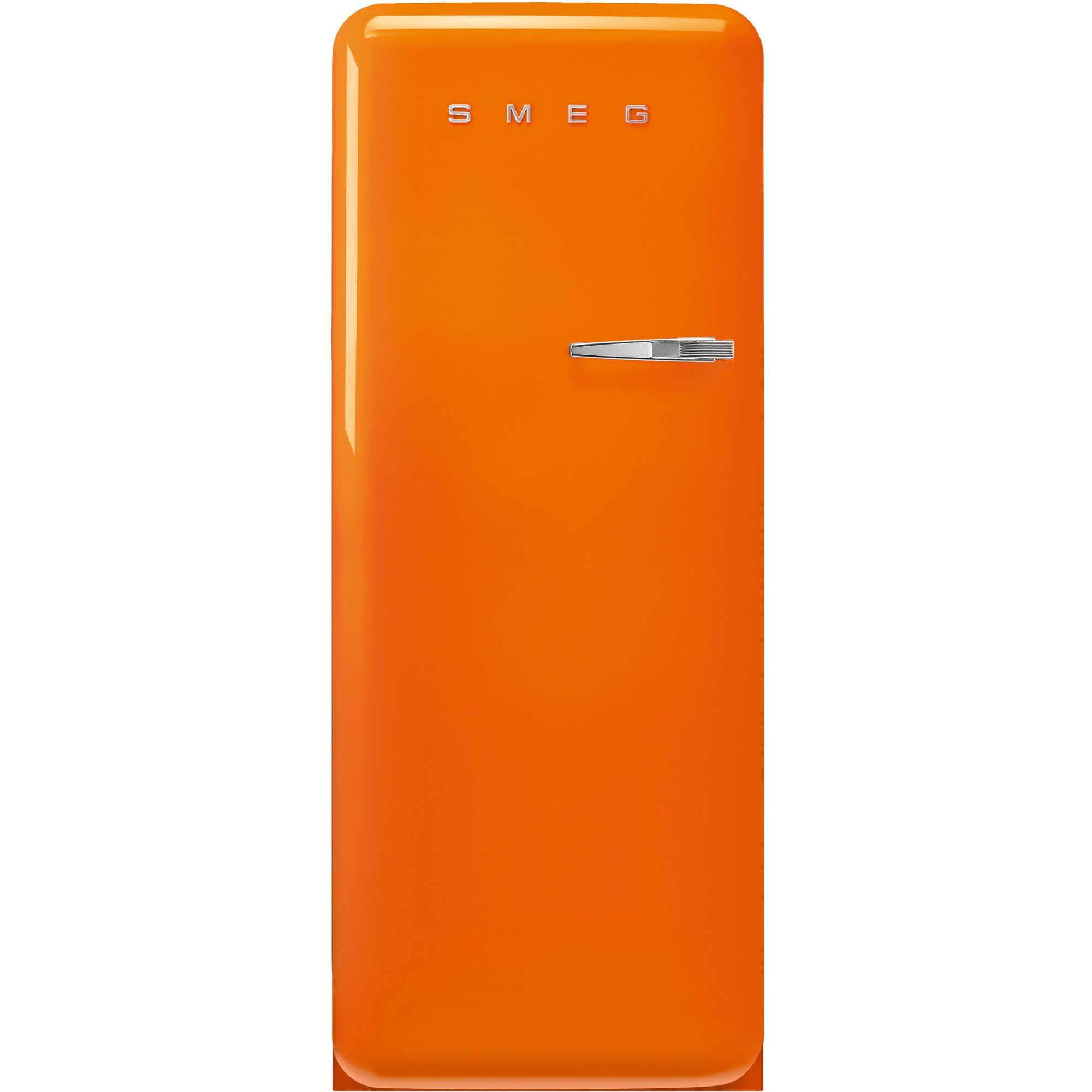 Fab28lor6 Køleskab Med Fryser 153cm Venstrehængt Orange fra Smeg