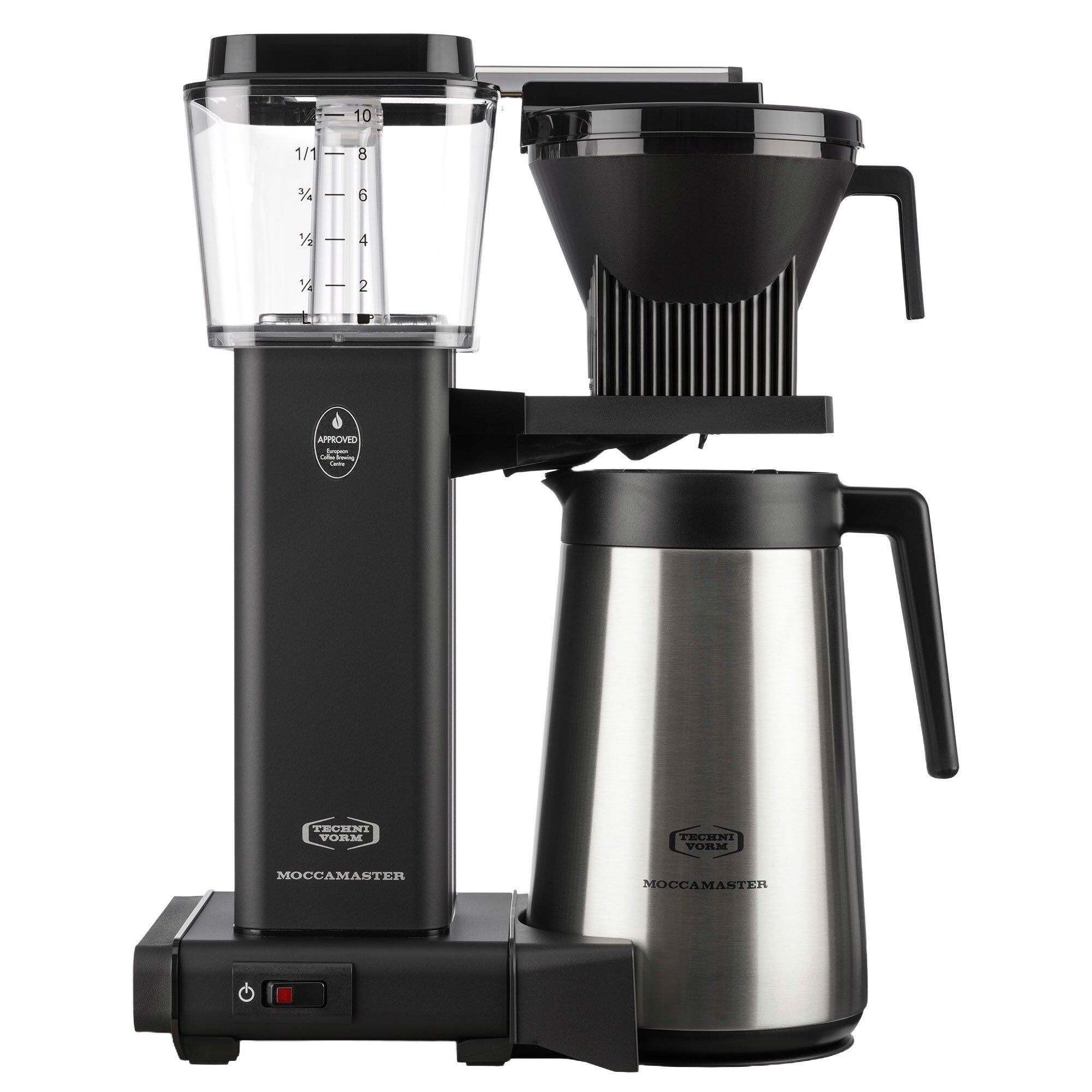 Automatic Thermo Kaffemaskine 1,25 Liter, Matsort fra Moccamaster