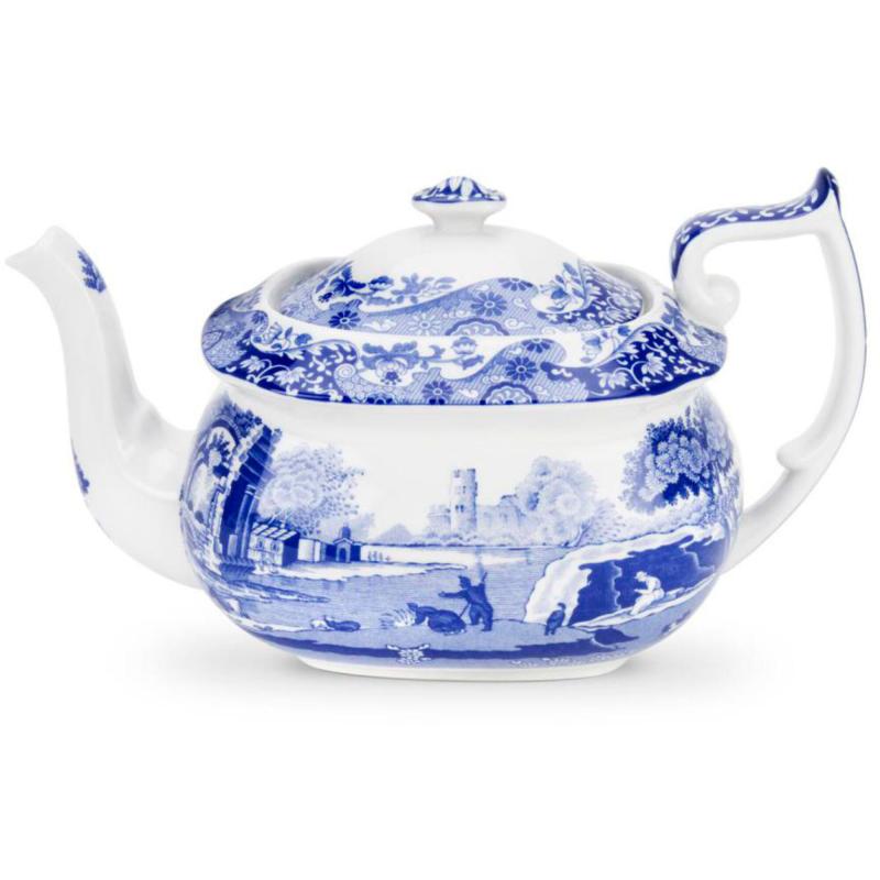 Tekande 'blue Italian' fra Spode