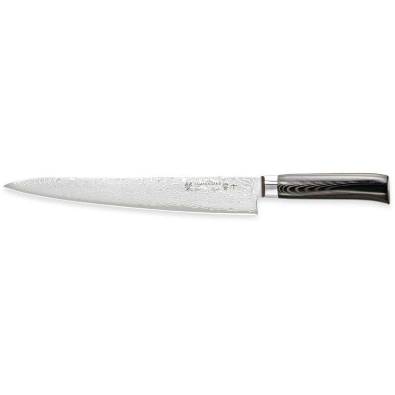 San Kyoto Trancherkniv, Sort 27 Cm fra Tamahagane