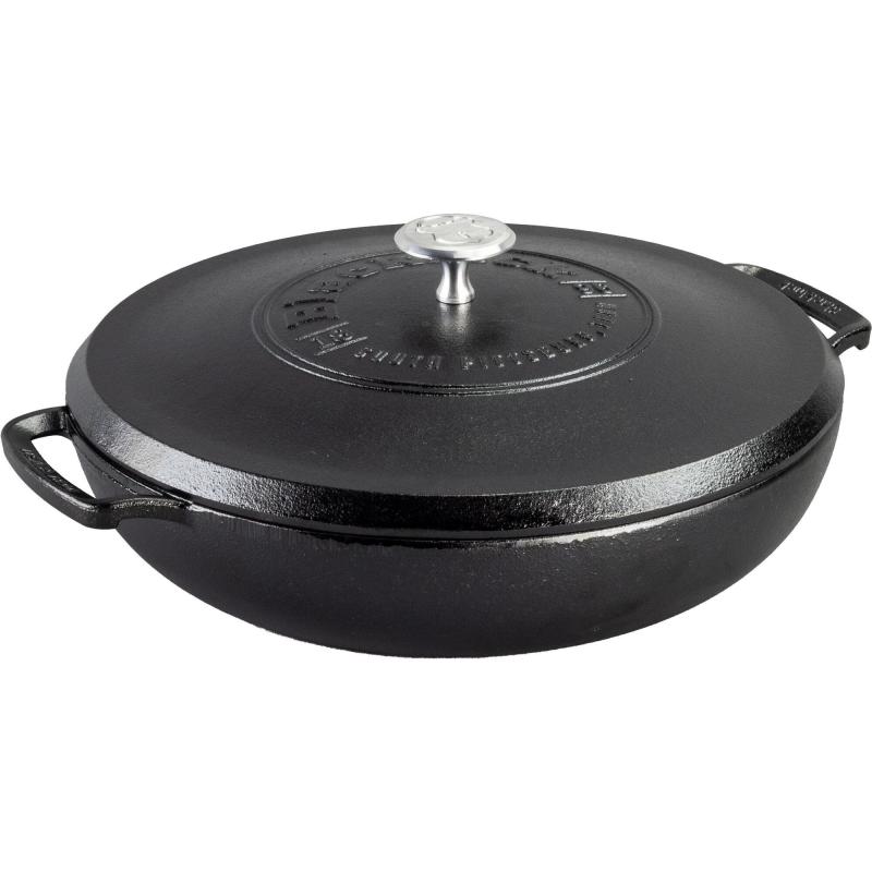 Blacklock Braiseringspande Med Låg, 30 Cm, Støbejern fra Lodge