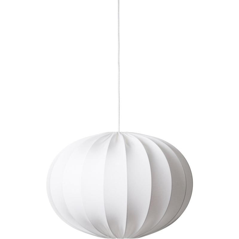 Loftslampe, Oval Kugle, 65 Cm, Hvid fra Watt&veke