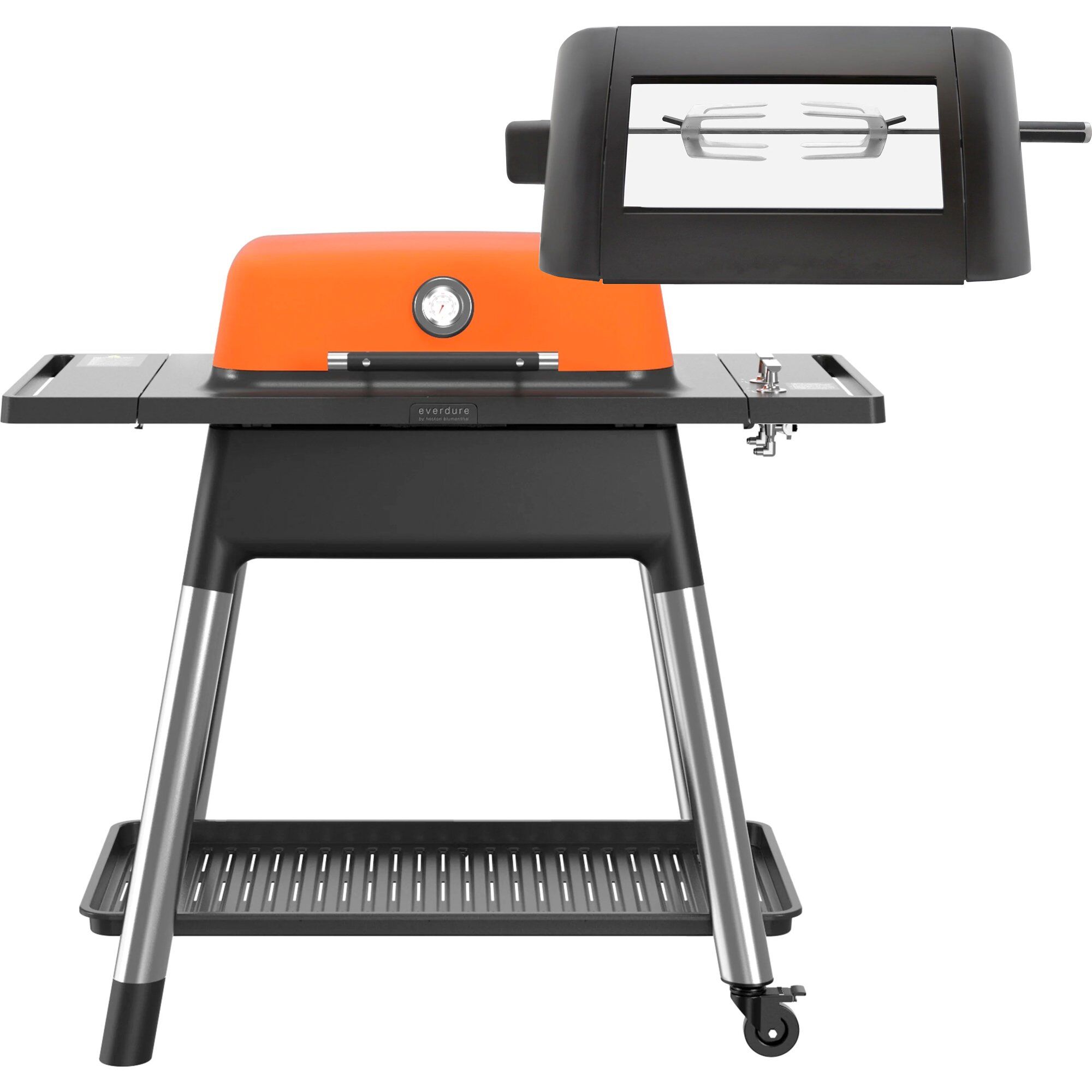 Force Gasgrill + Rottiseri Mat Orange fra Everdure