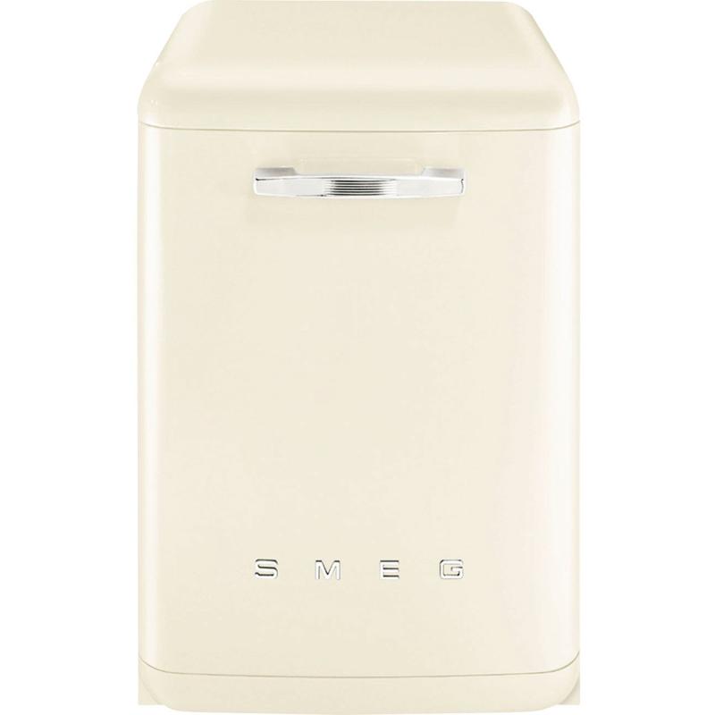 Lvfabcr3 50's Fritstående Opvaskemaskine 60 Cm, Creme fra Smeg