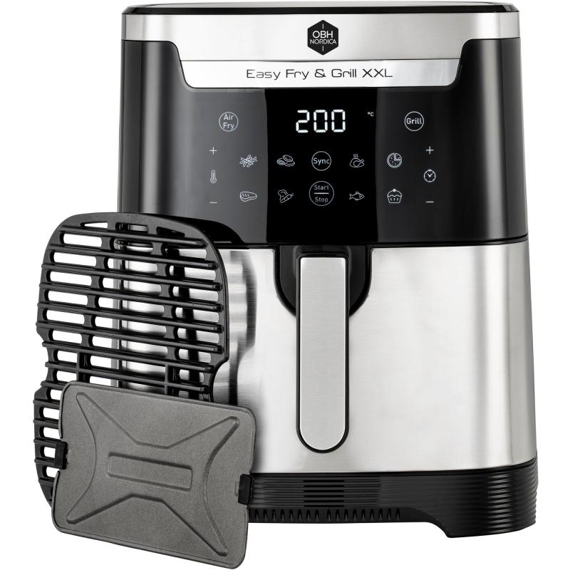 Easy Fry & Grill X 2 In 1 Airfryer, 6,5 Liter fra Obh Nordica