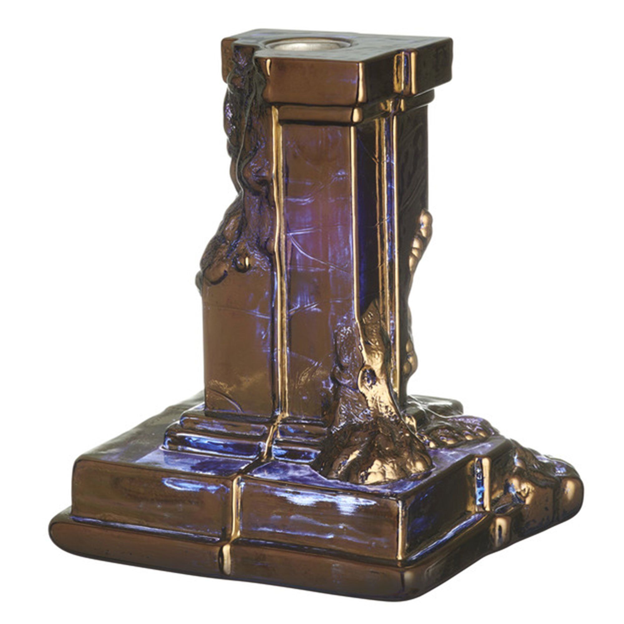 Rocky Baroque Lysestage 150 Mm, Glossy Glaze fra Kosta Boda