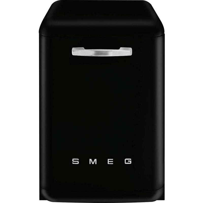 Lvfabbl3 50's Fritstående Opvaskemaskine 60 Cm, Sort fra Smeg