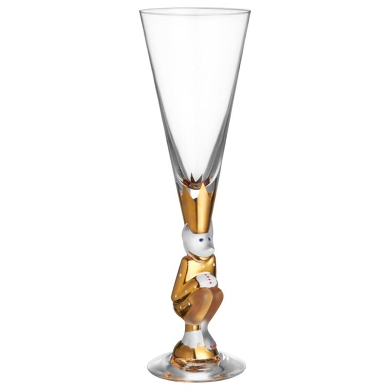 Champagneglas The Sparkling Devil 19 Cl, Guld fra Orrefors