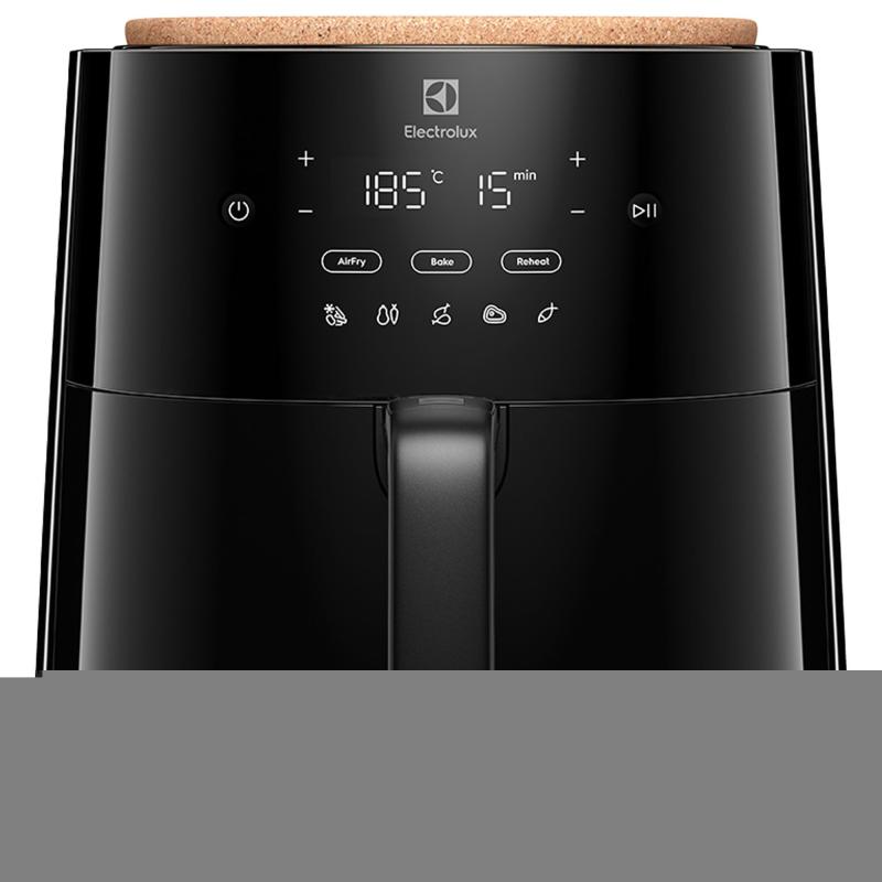 700s Eaf7b Airfryer 7 Liter, Black Glossy fra Electrolux