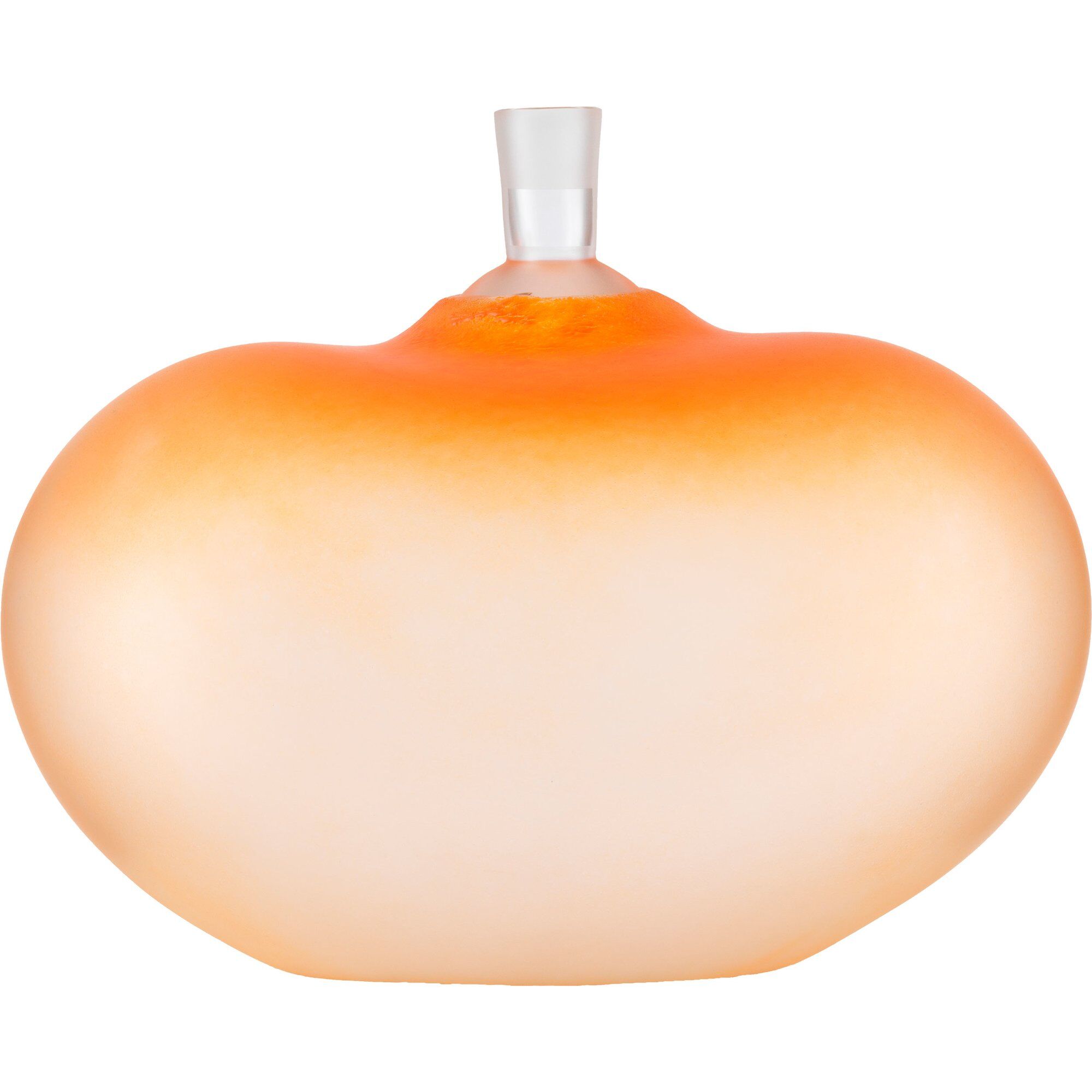 Bv Beans Skulptur Orange fra Kosta Boda