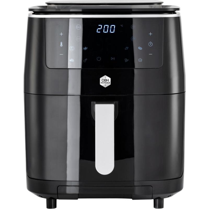 Easy Fry 3in1 Steam+ Airfryer, Sort fra Obh Nordica