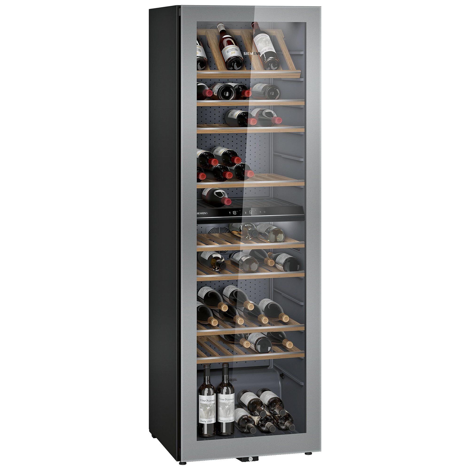 Kw36katga Iq500 Vinkøleskab, Blacksteel fra Siemens