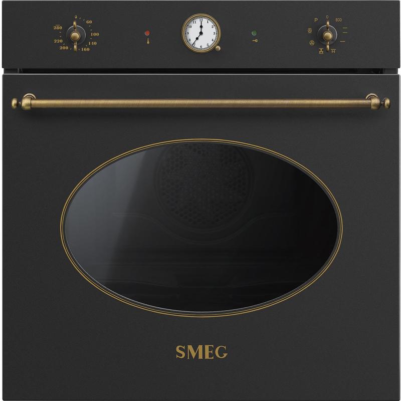 60cm Colonial Multifunktionsovn M. Pyrolyse, Antracit fra Smeg
