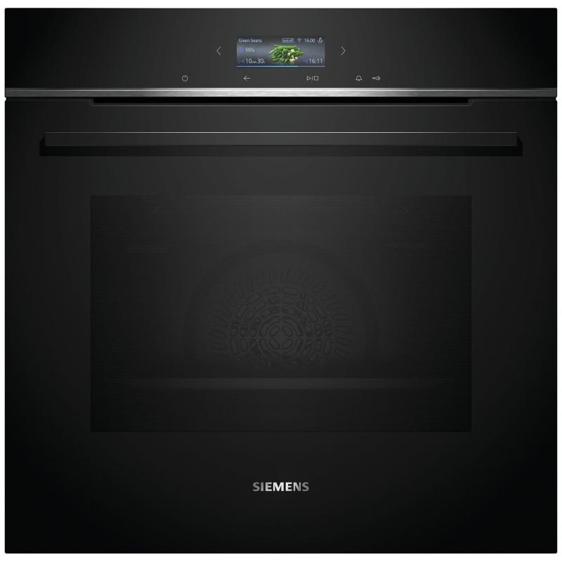 Hb772a1b1 Iq700 Indbygningsovn, Sort fra Siemens
