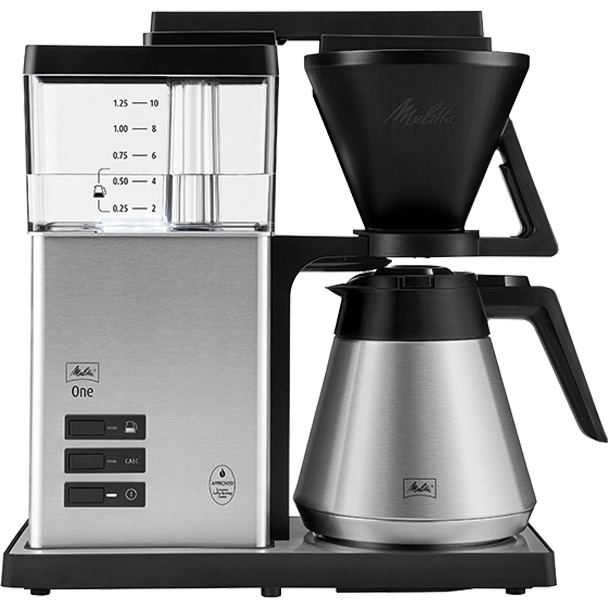 One Therm Kaffemaskine, Rustfrit Stål fra Melitta