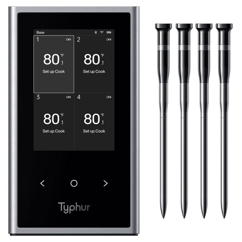 Typhur Sync Quad Trådløs Termometer fra Typhurtechnology Co