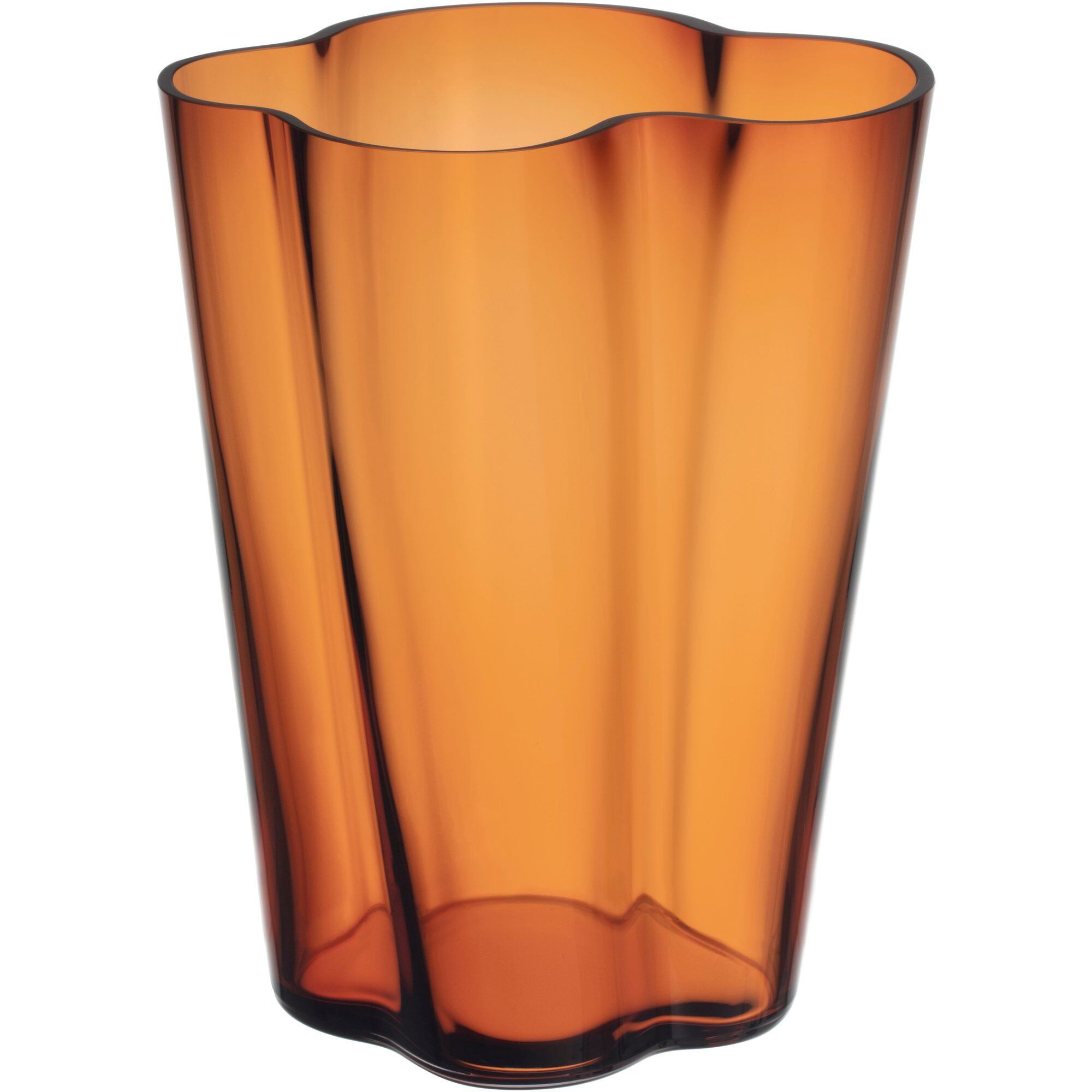 Aalto Vase, 27 Cm, Kobber fra Iittala