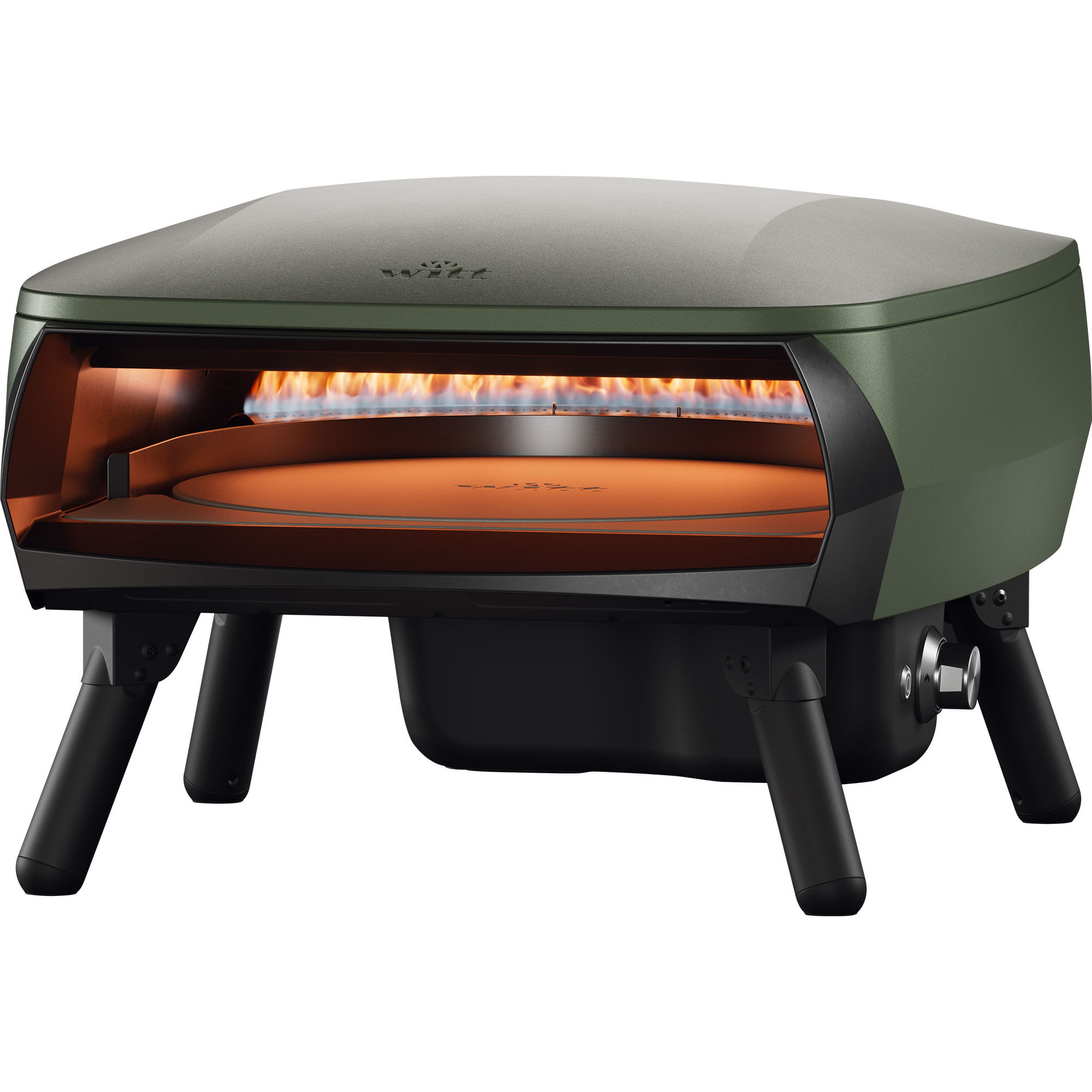 Piccolo Rotante Pizzaovn 16", Grøn fra Witt