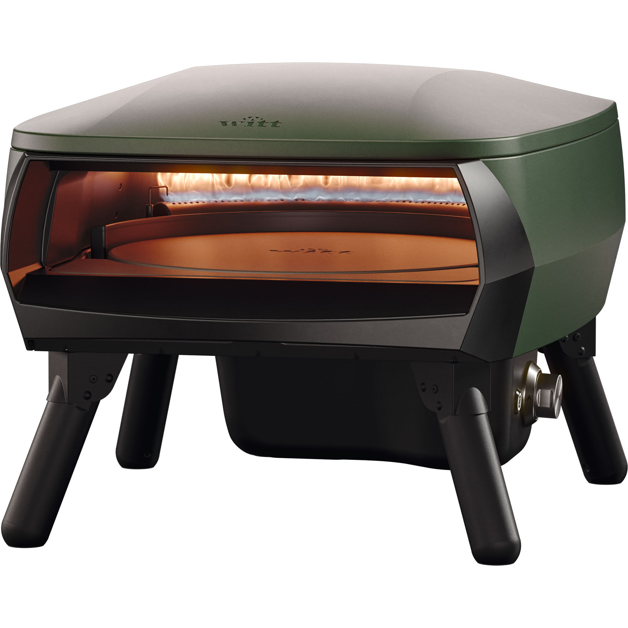Piccolo Rotante Pizzaovn 13", Grøn fra Witt