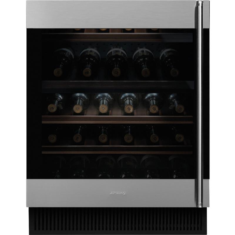 Cvi338lx3 Vinkøleskab Rustfrit Stål, Venstrehængt fra Smeg