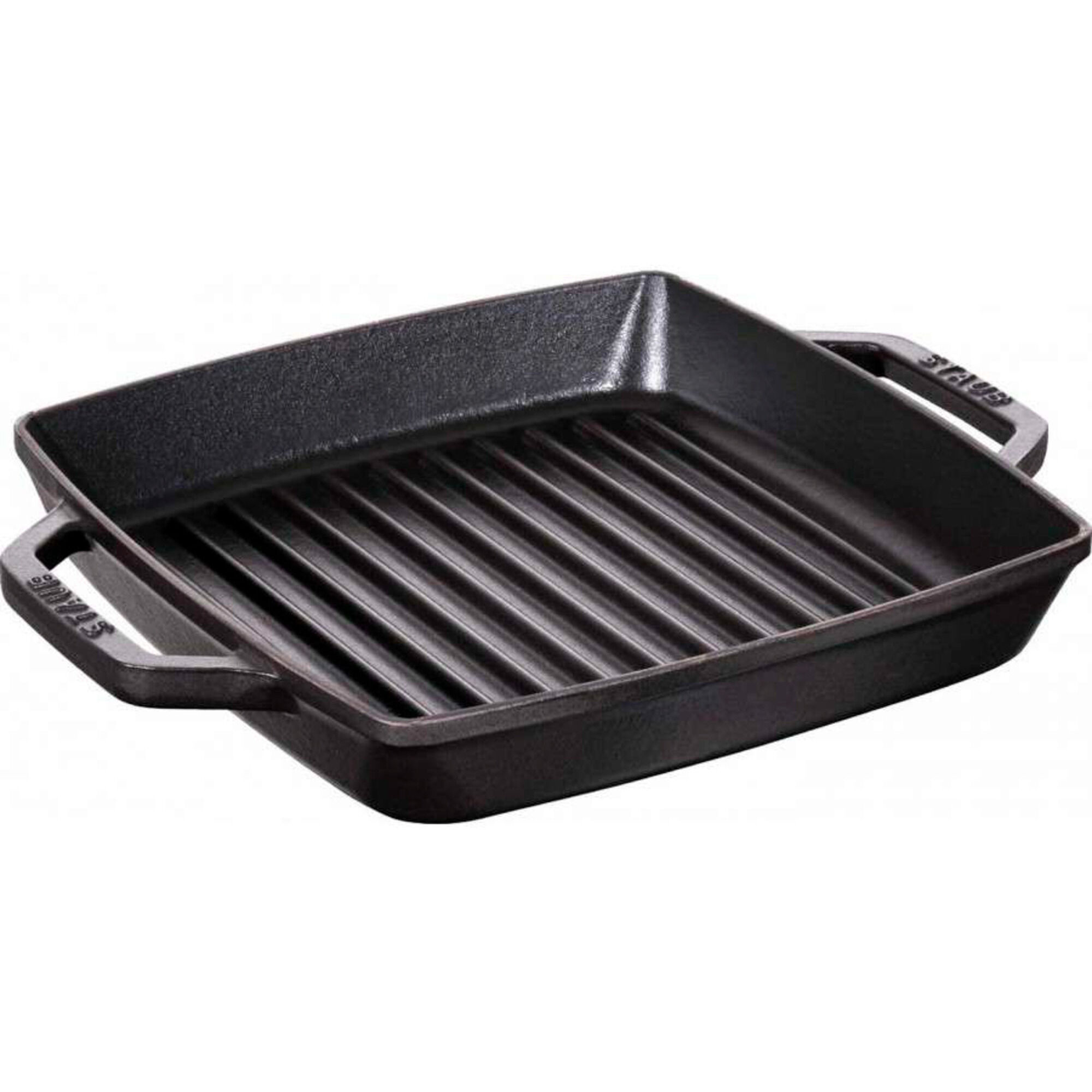 Pure Grill Kvadratisk Grillpande 33 Cm Sort fra Staub