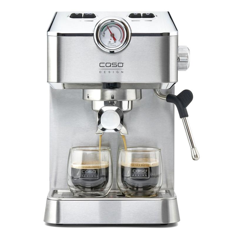 Espressomaskine Gourmet, Silver fra Caso
